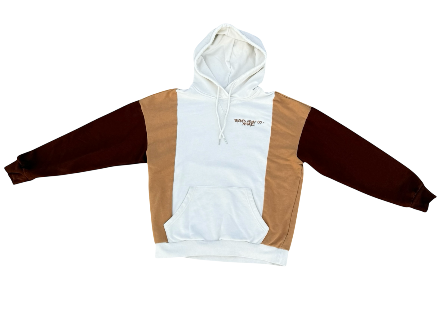 Broken Heart Co. Apparel- Striped Hoodie