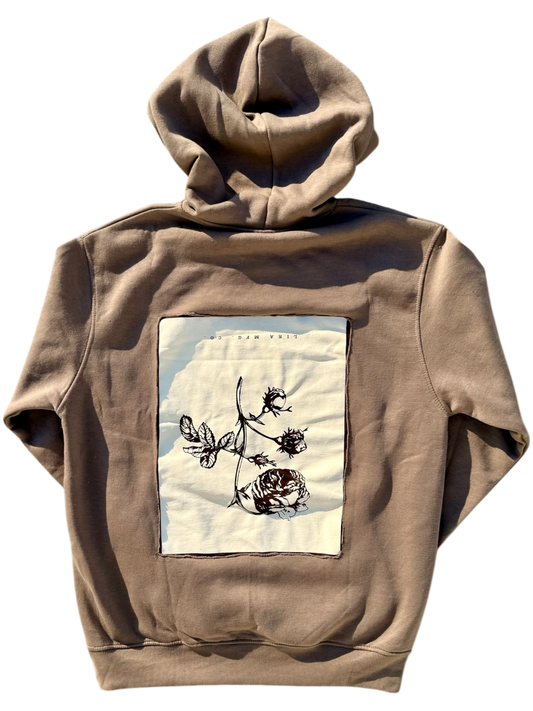 Broken Heart Co. Apparel-Hoodie (Inverse rose)