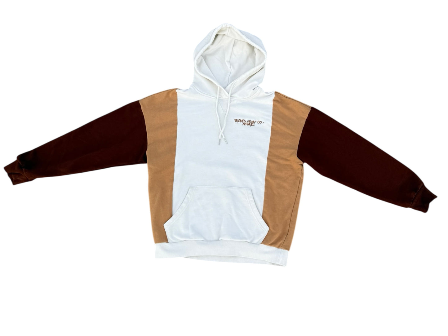 Broken Heart Co. Apparel- Striped Hoodie